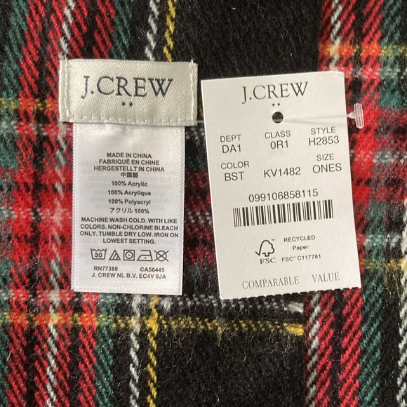 NWT - J. CREW SCARF/WRAP - Picture 5 of 5